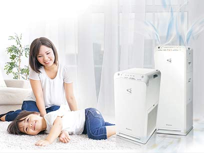 Daikin Air Purifier features